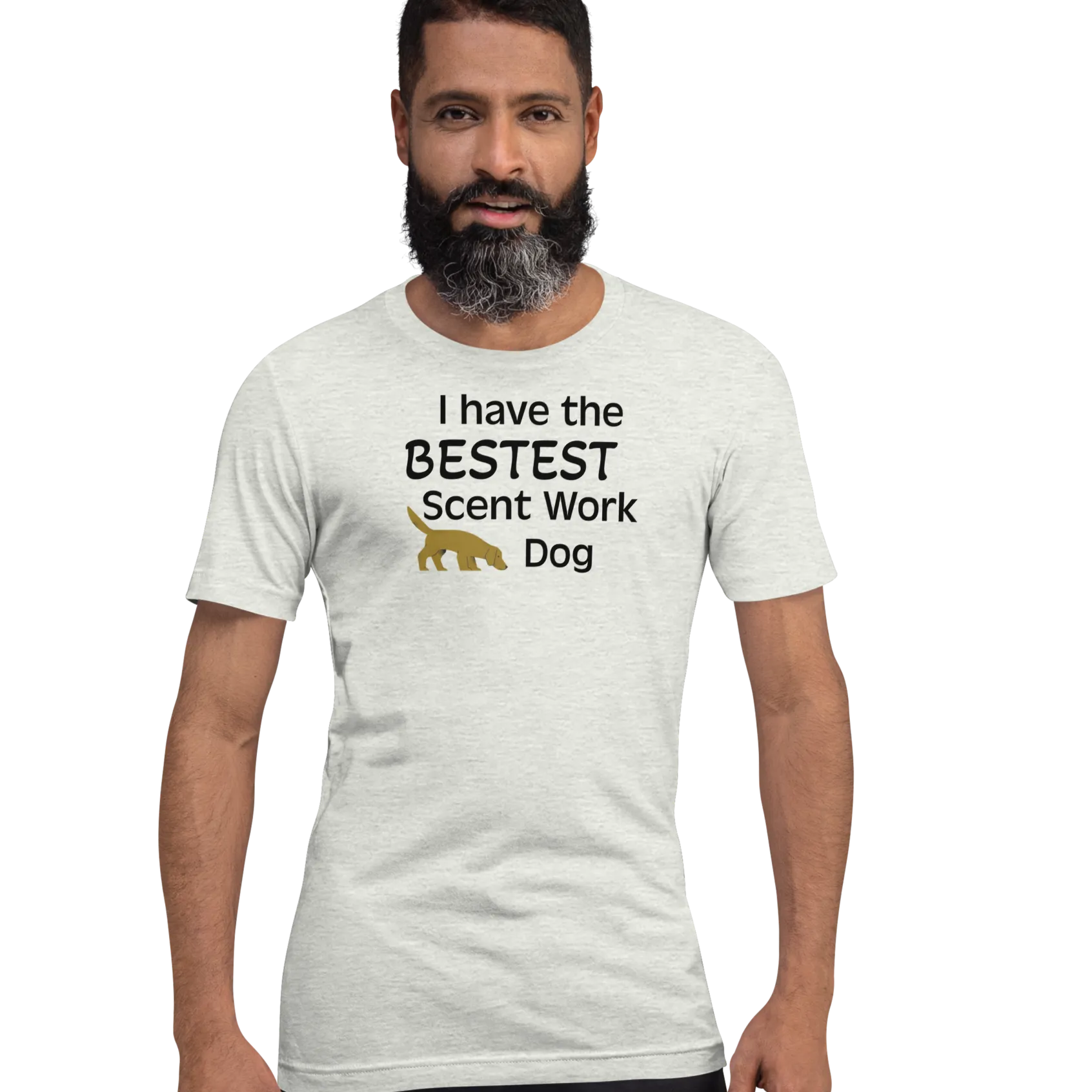 Bestest Scent Work Dog T-Shirts - Light
