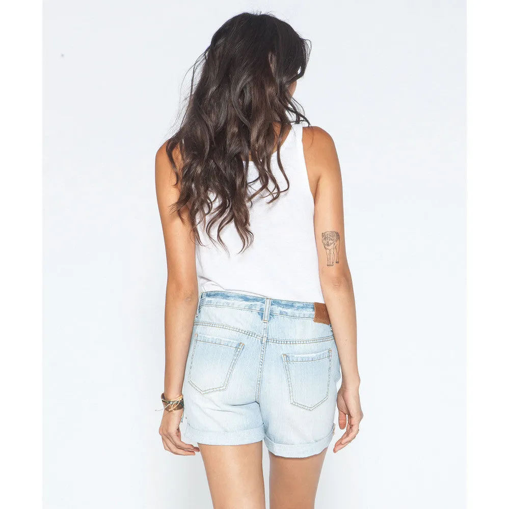 Billabong Women's Reunion Denim Shorts | Light Vintage Wash | Sale