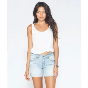 Billabong Women's Reunion Denim Shorts | Light Vintage Wash | Sale