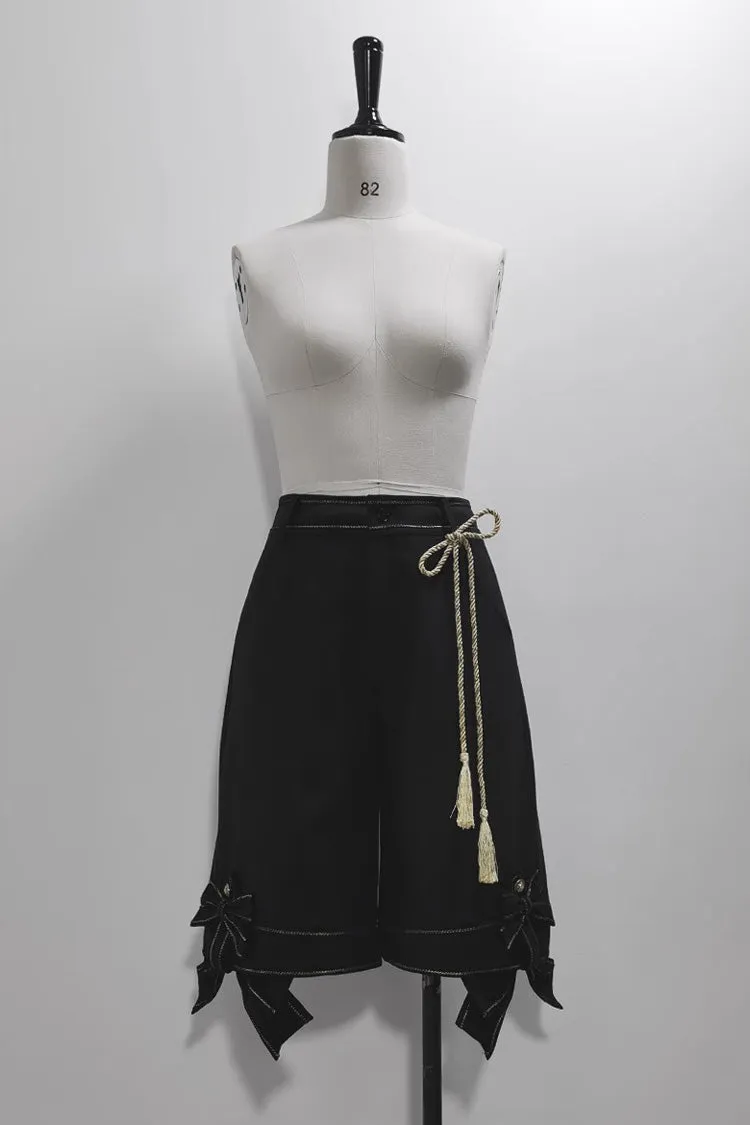 Black Galaxy Ouji Fashion Vintage Lolita Shorts