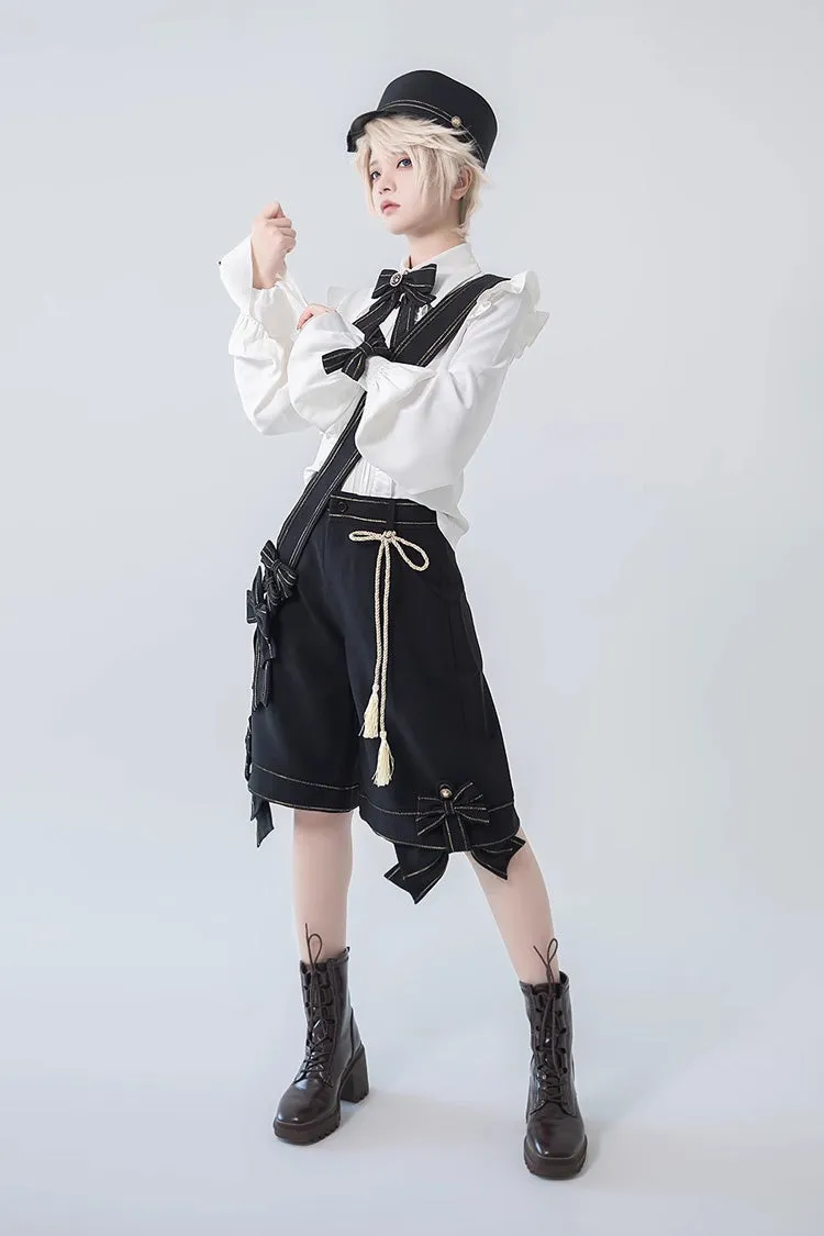 Black Galaxy Ouji Fashion Vintage Lolita Shorts