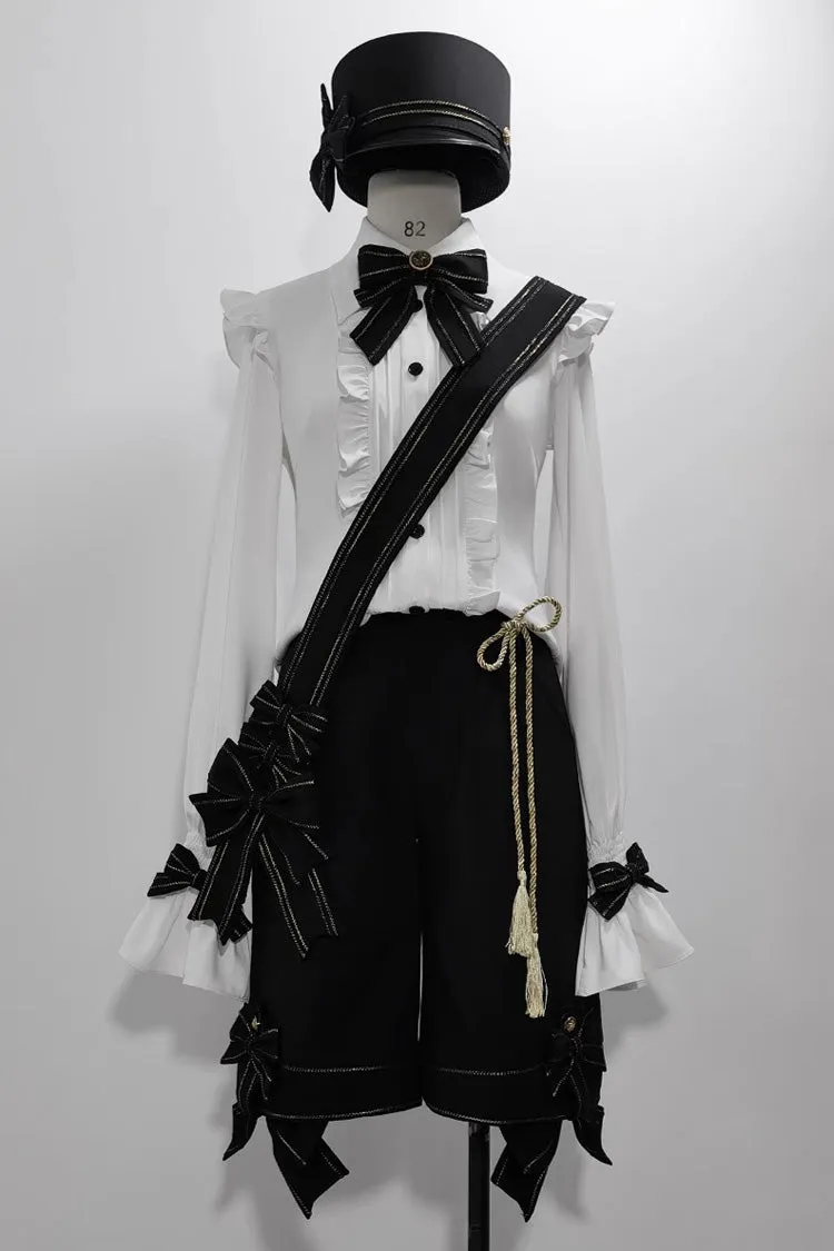 Black Galaxy Ouji Fashion Vintage Lolita Shorts