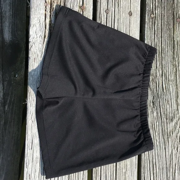 Black skort skirt shorts L large