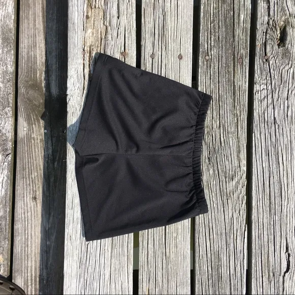Black skort skirt shorts L large