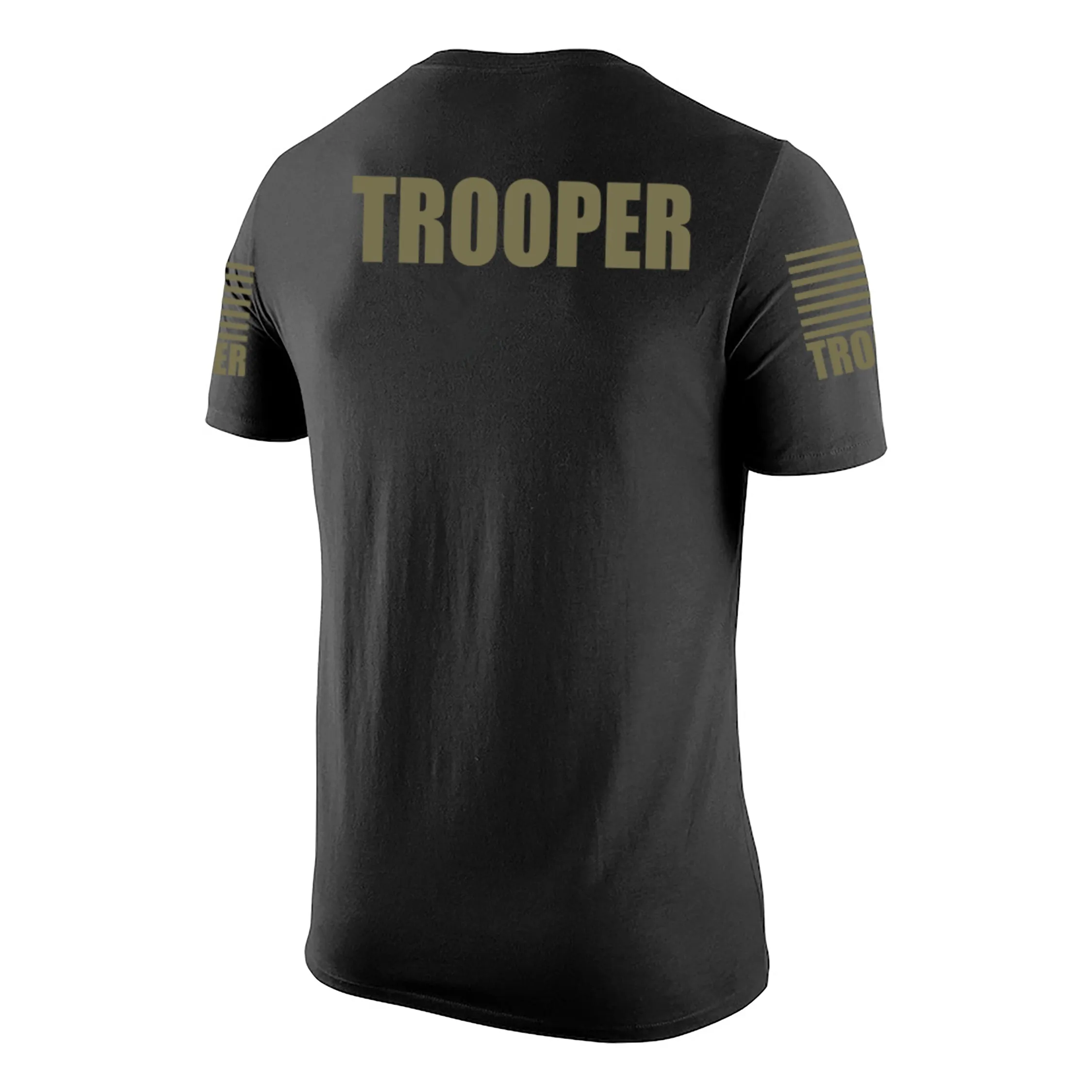 Black Trooper Men's Shirt - Short Sleeve (Green)