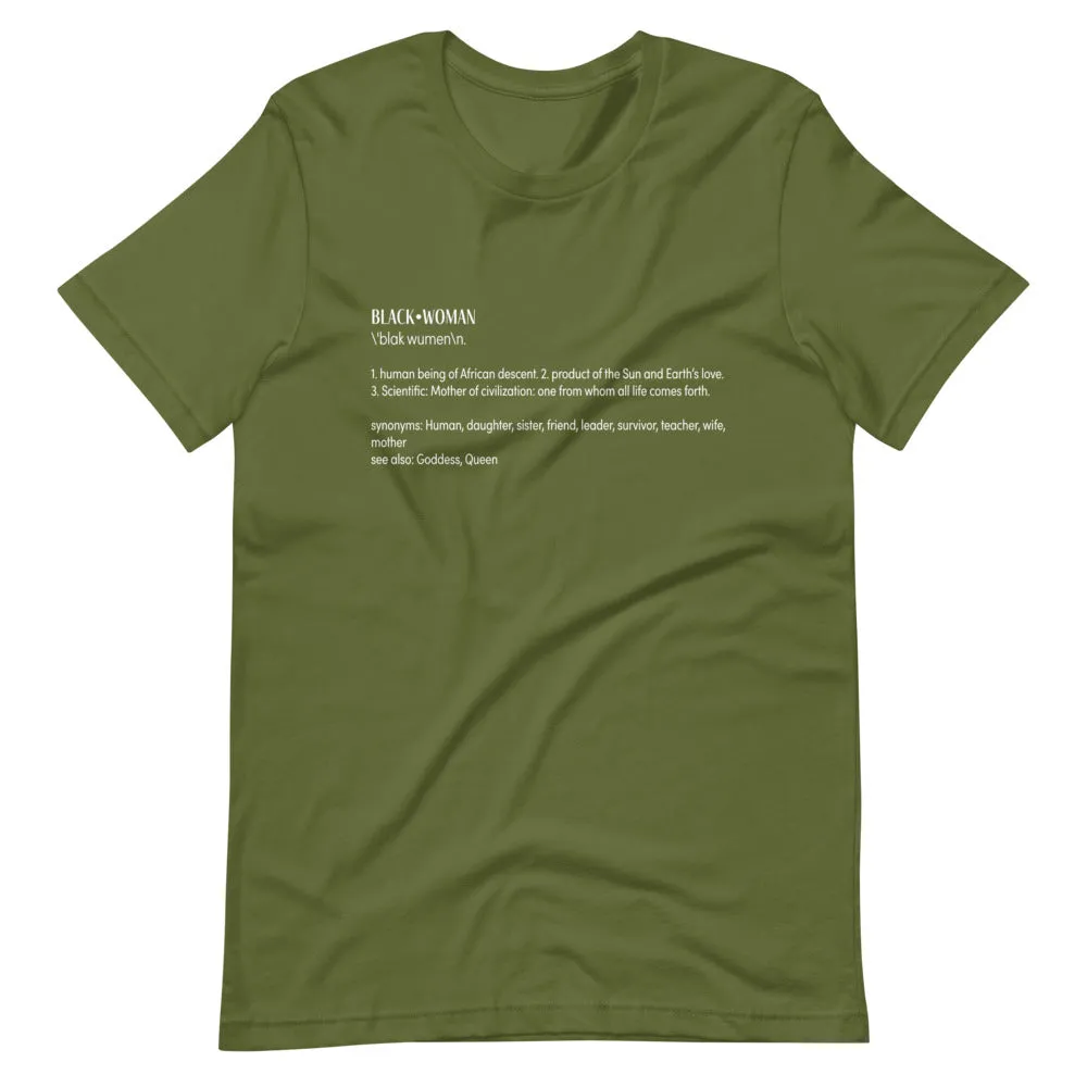 Black Woman Defined T-Shirt