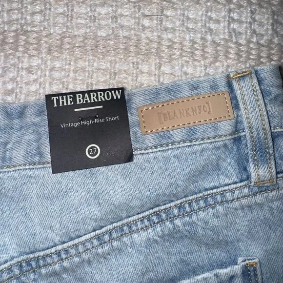 Blank NYC Bundle of Two NWT Size 27 Shorts (Blue Jean and Black)