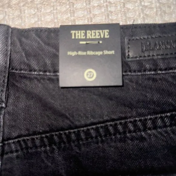 Blank NYC Bundle of Two NWT Size 27 Shorts (Blue Jean and Black)