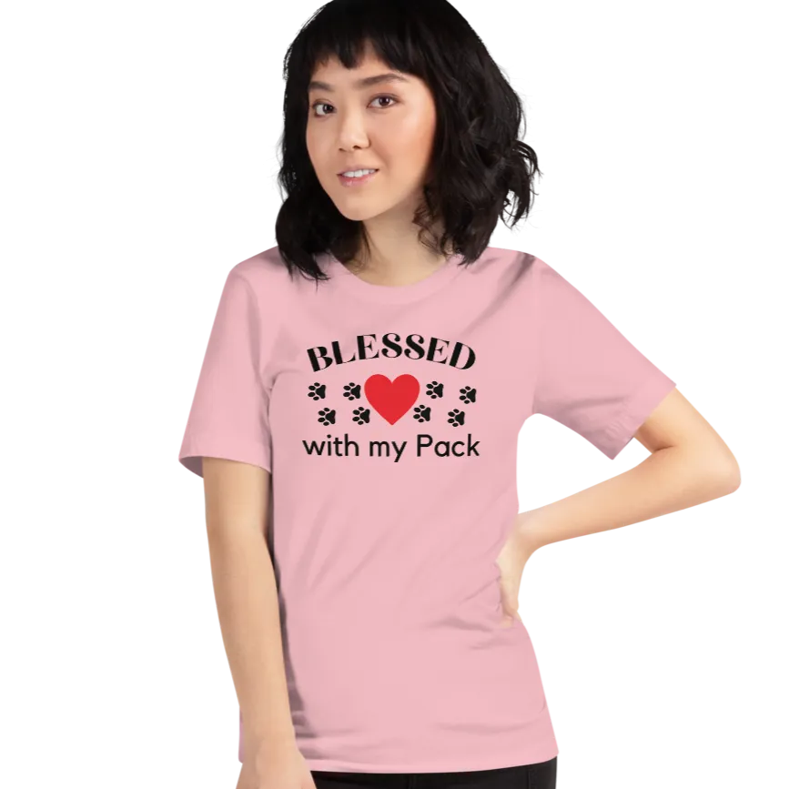 Blessed with my Pack T-Shirts - Light