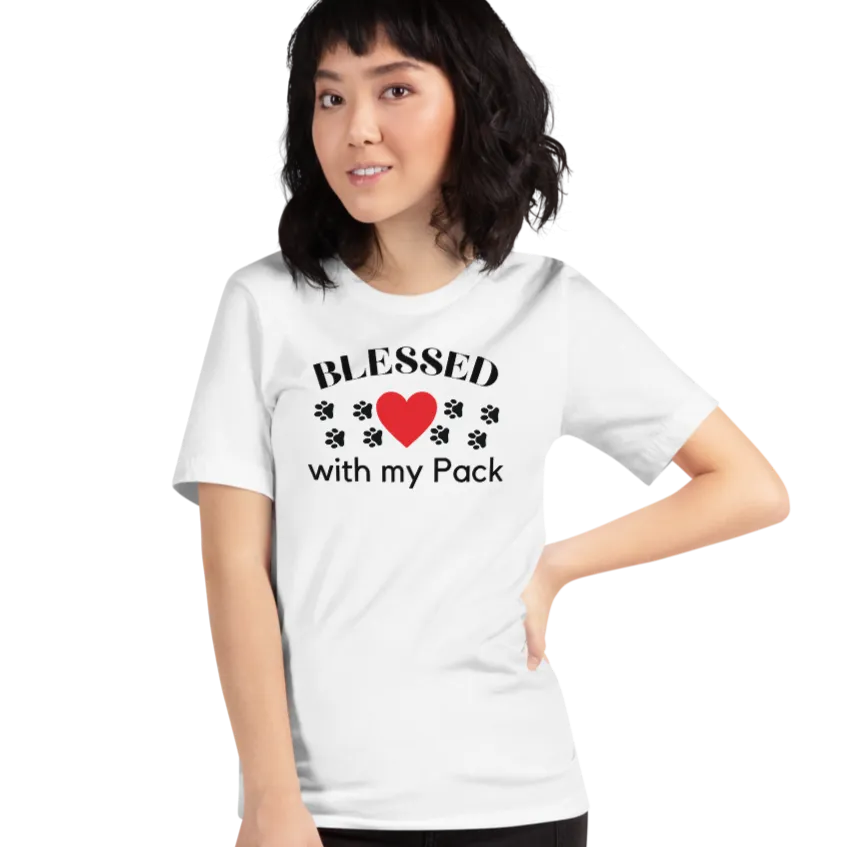 Blessed with my Pack T-Shirts - Light
