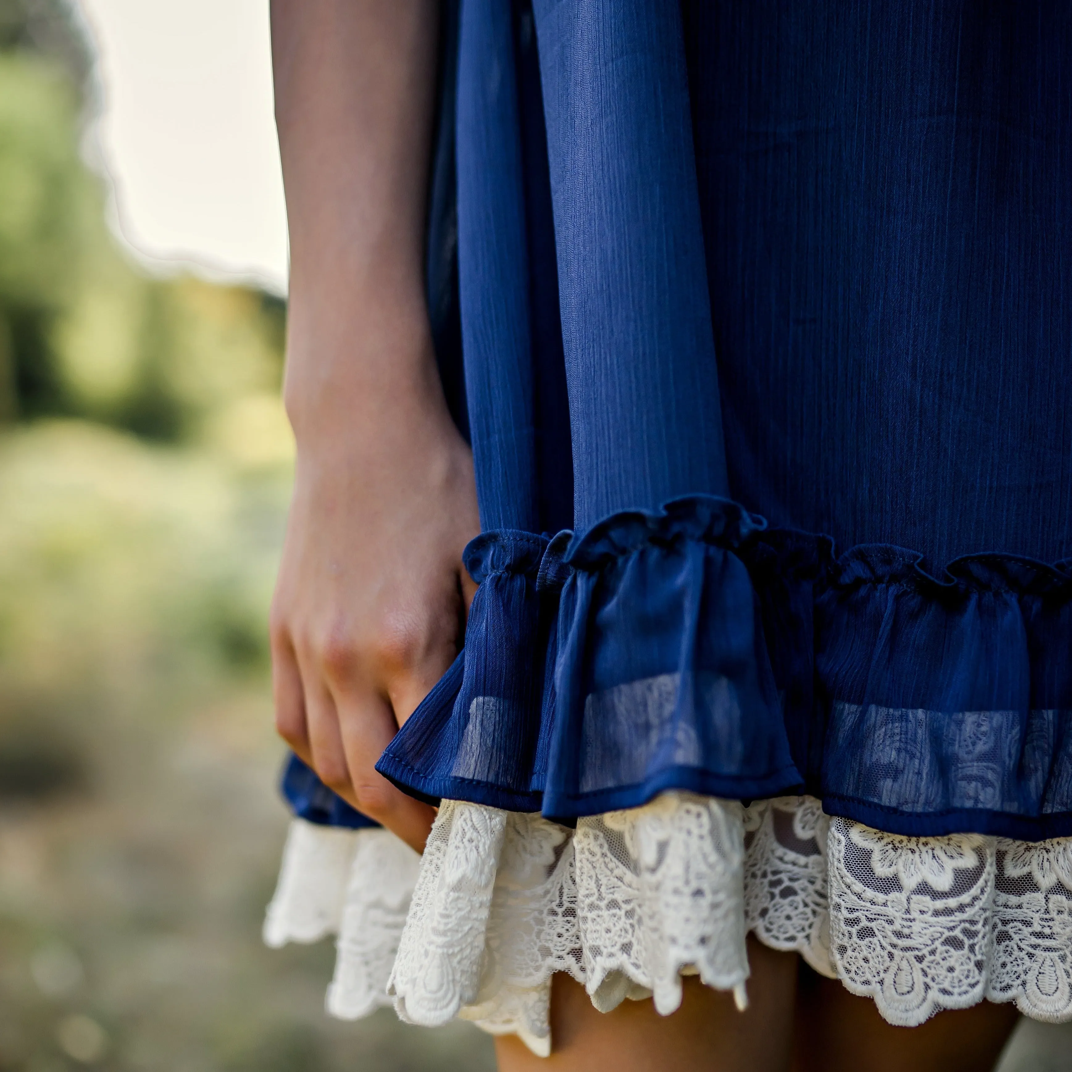 Blue Chiffon Indie Set
