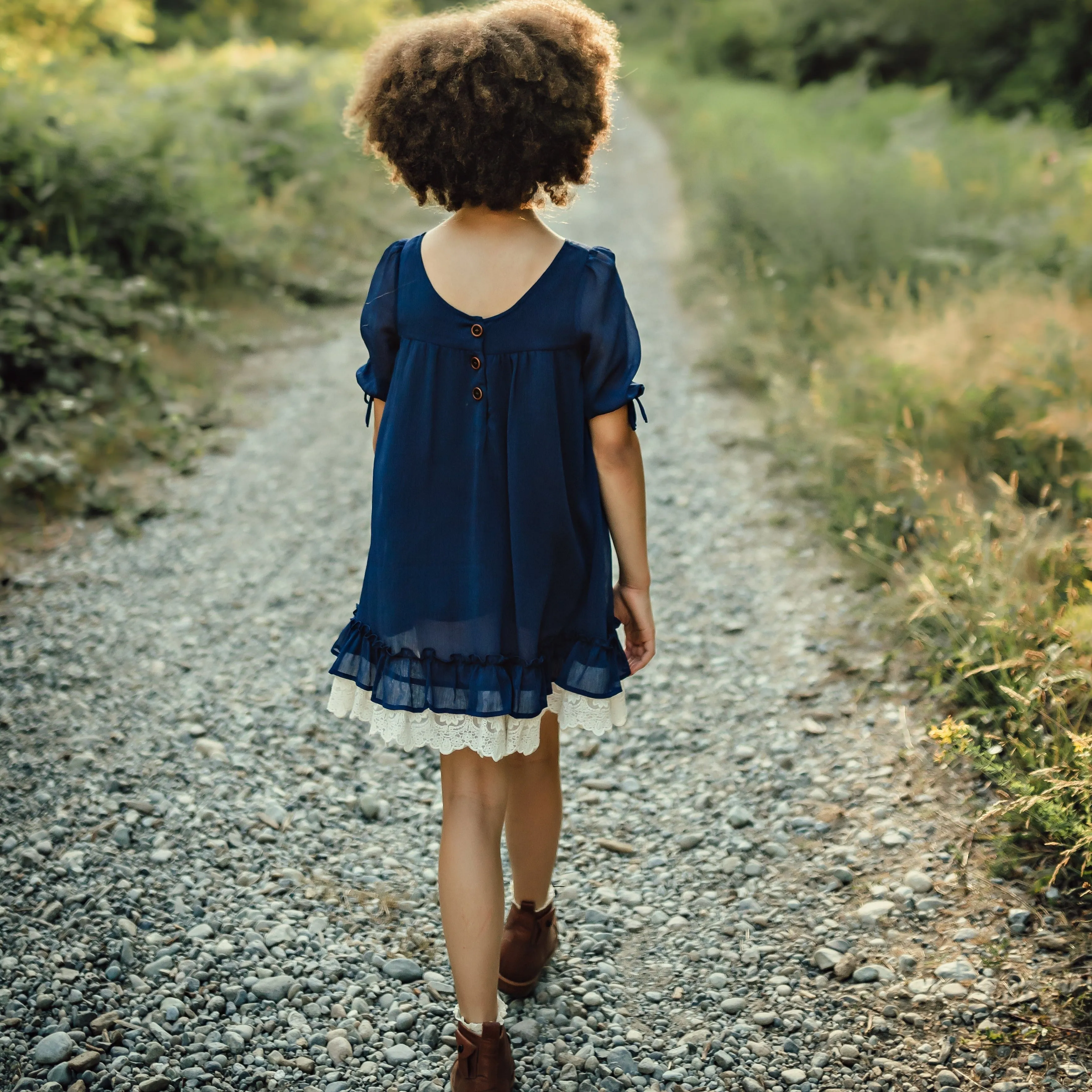 Blue Chiffon Indie Set