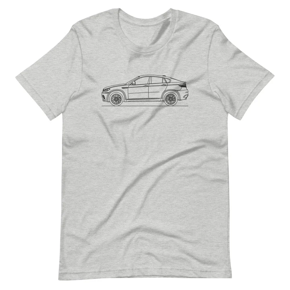 BMW E71 X6M silhouette t-shirt
