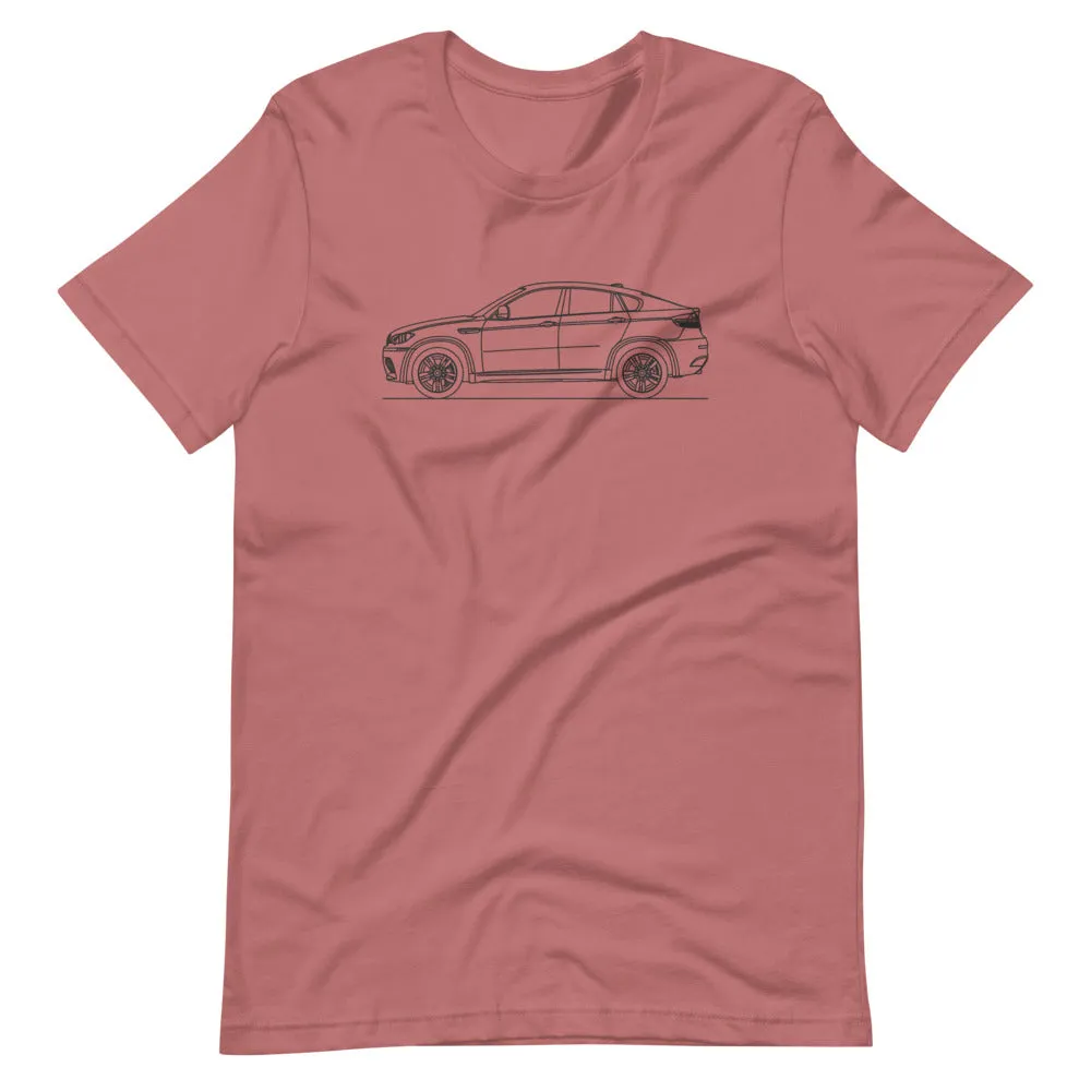 BMW E71 X6M silhouette t-shirt