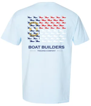 Boat Builders Trading Co. Limited Edition  NC Sportfish Flag Design