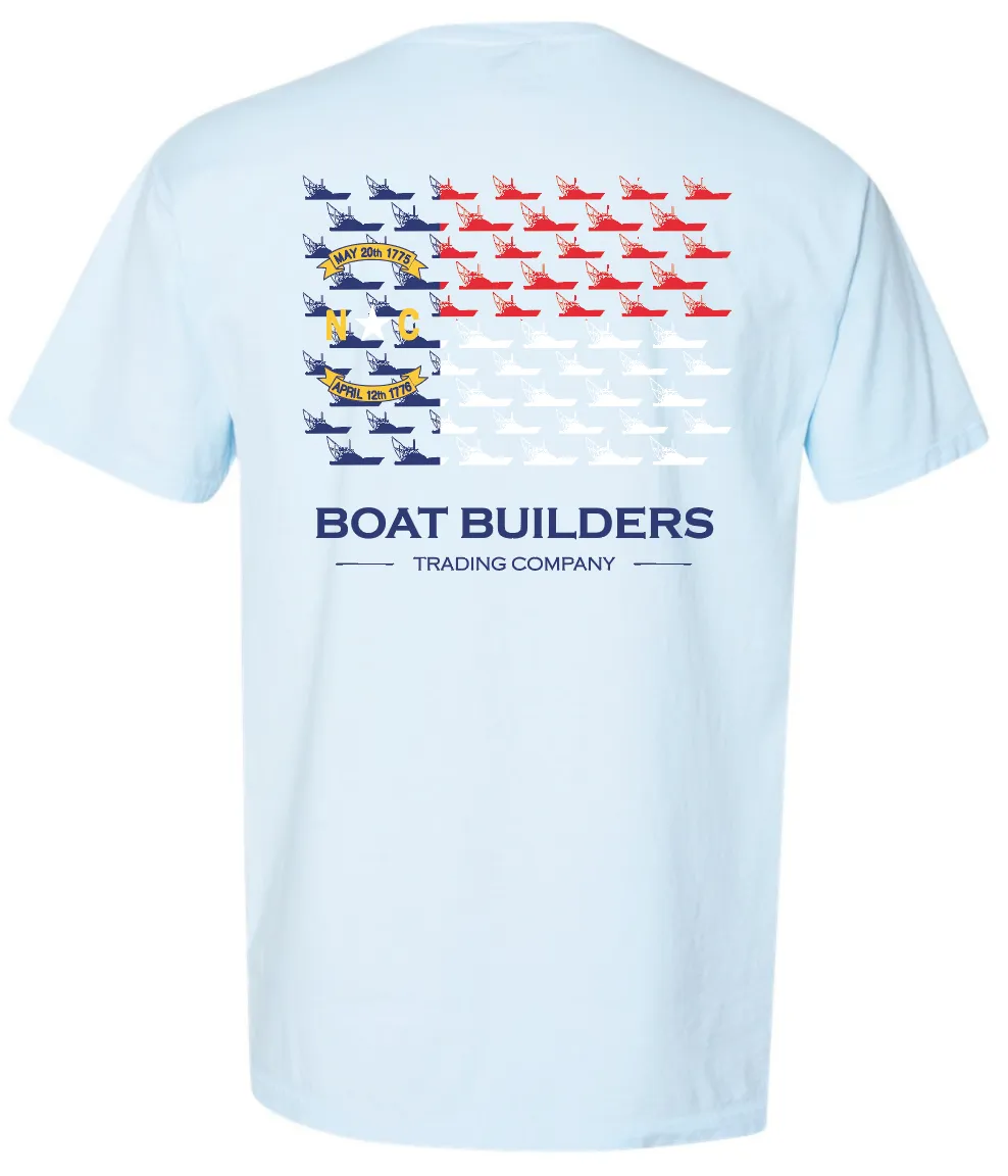 Boat Builders Trading Co. Limited Edition  NC Sportfish Flag Design