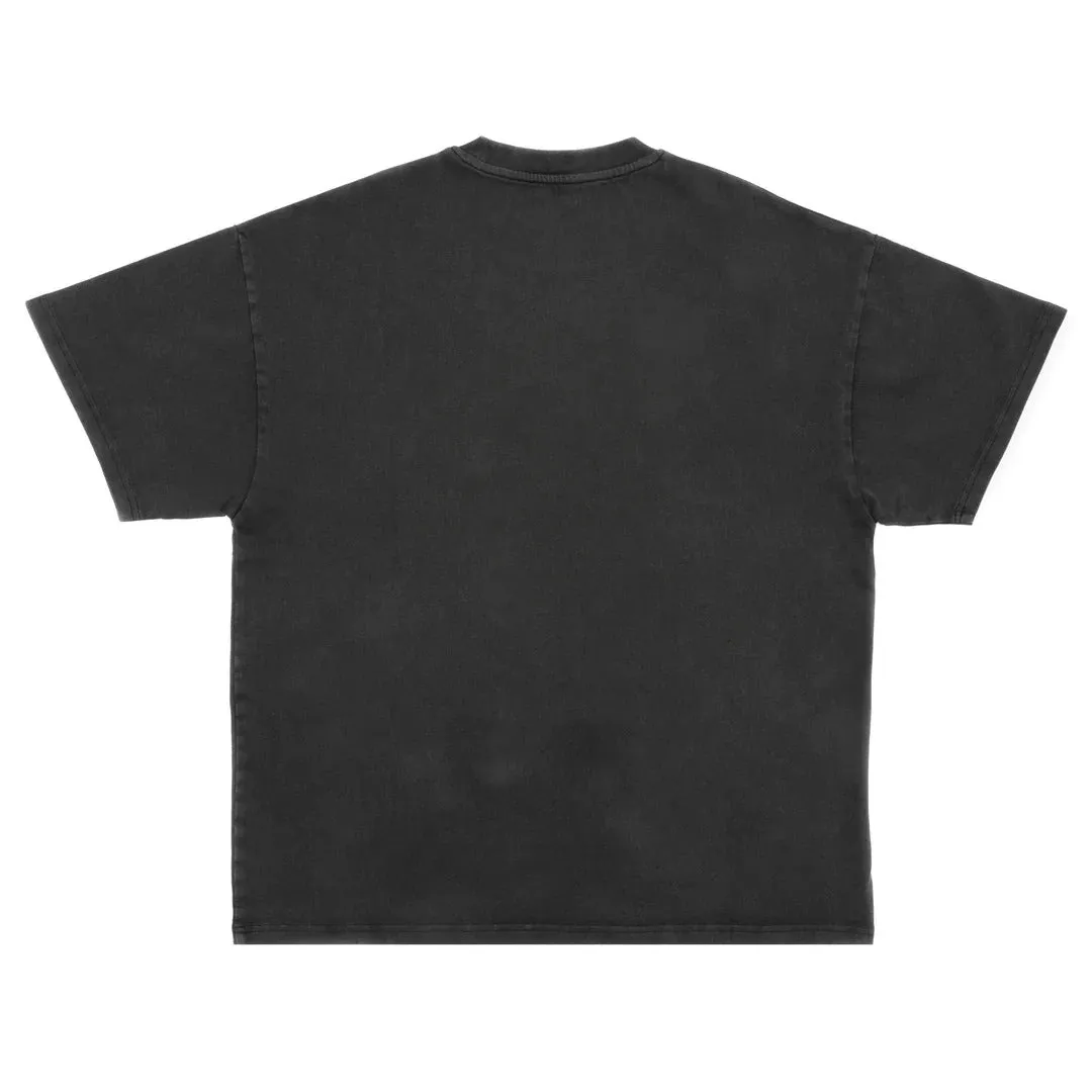 Bosnia and Herzegovina Love Oversized Varsity Tee - Black