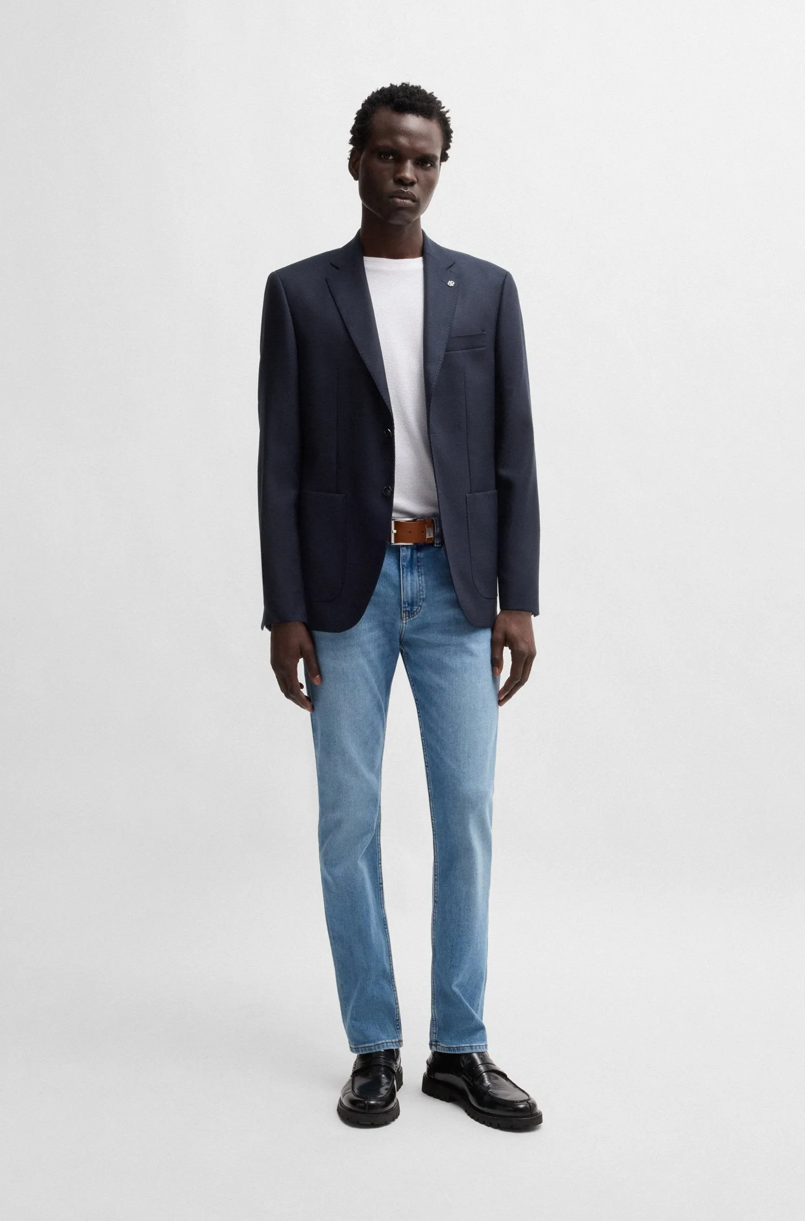 BOSS Blazers Regular Fit in Wool Mix - H-JANSON-233 10265833 01-50528023