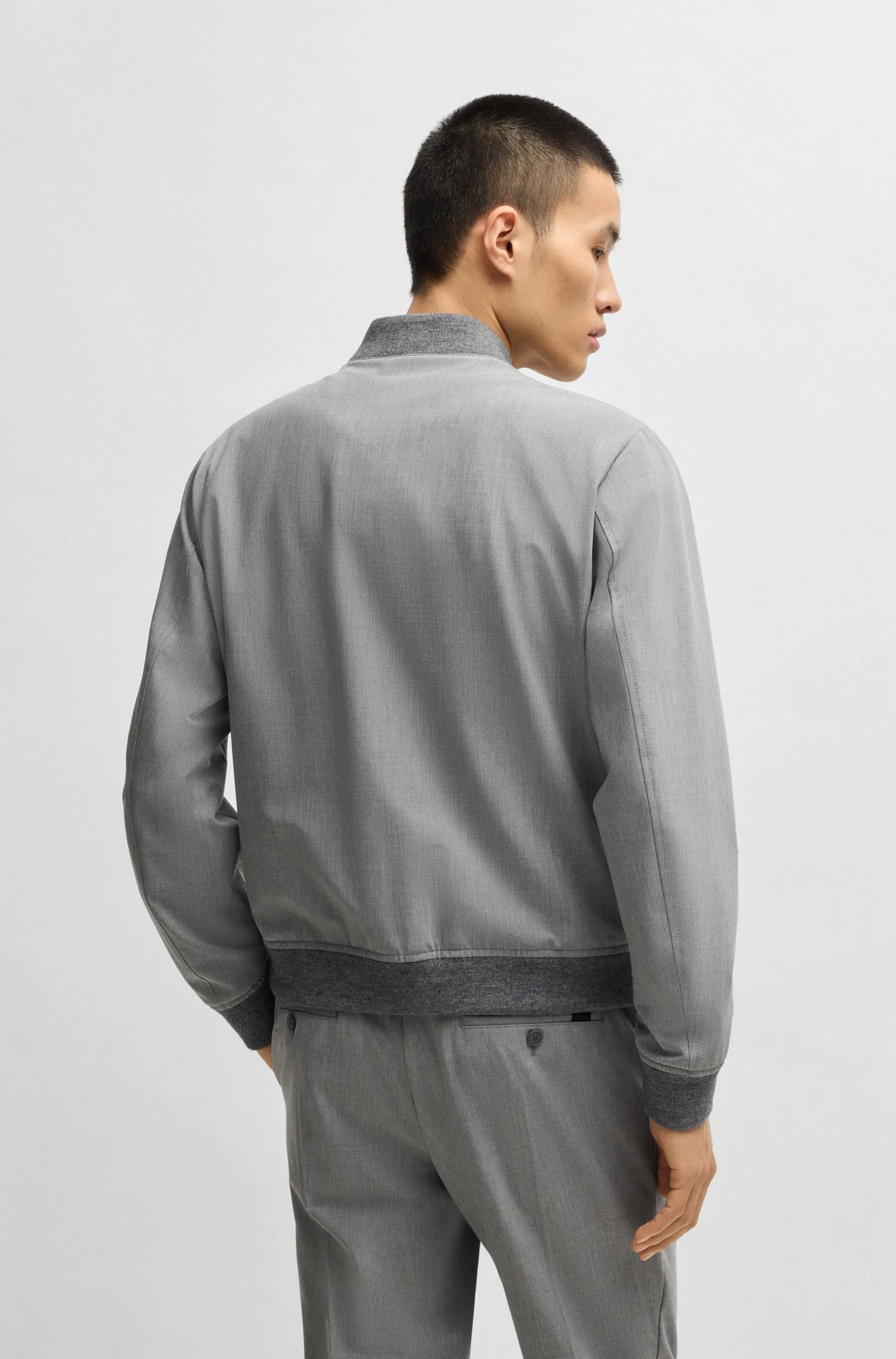 BOSS Blazers Slim Fit in Polyester Mix - P-HANRY-BMB-234 10269518 01-50535707