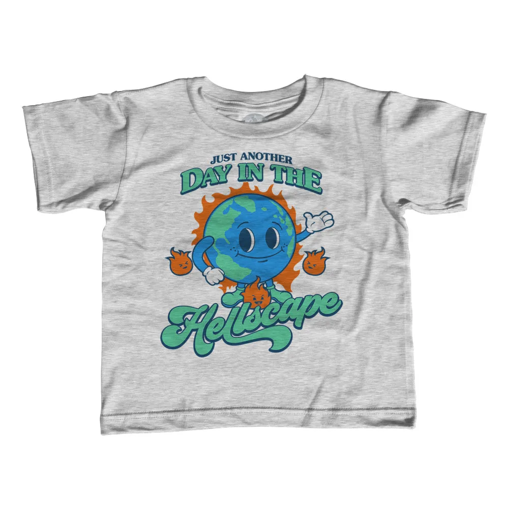 Boy's Just Another Day in the Hellscape T-Shirt