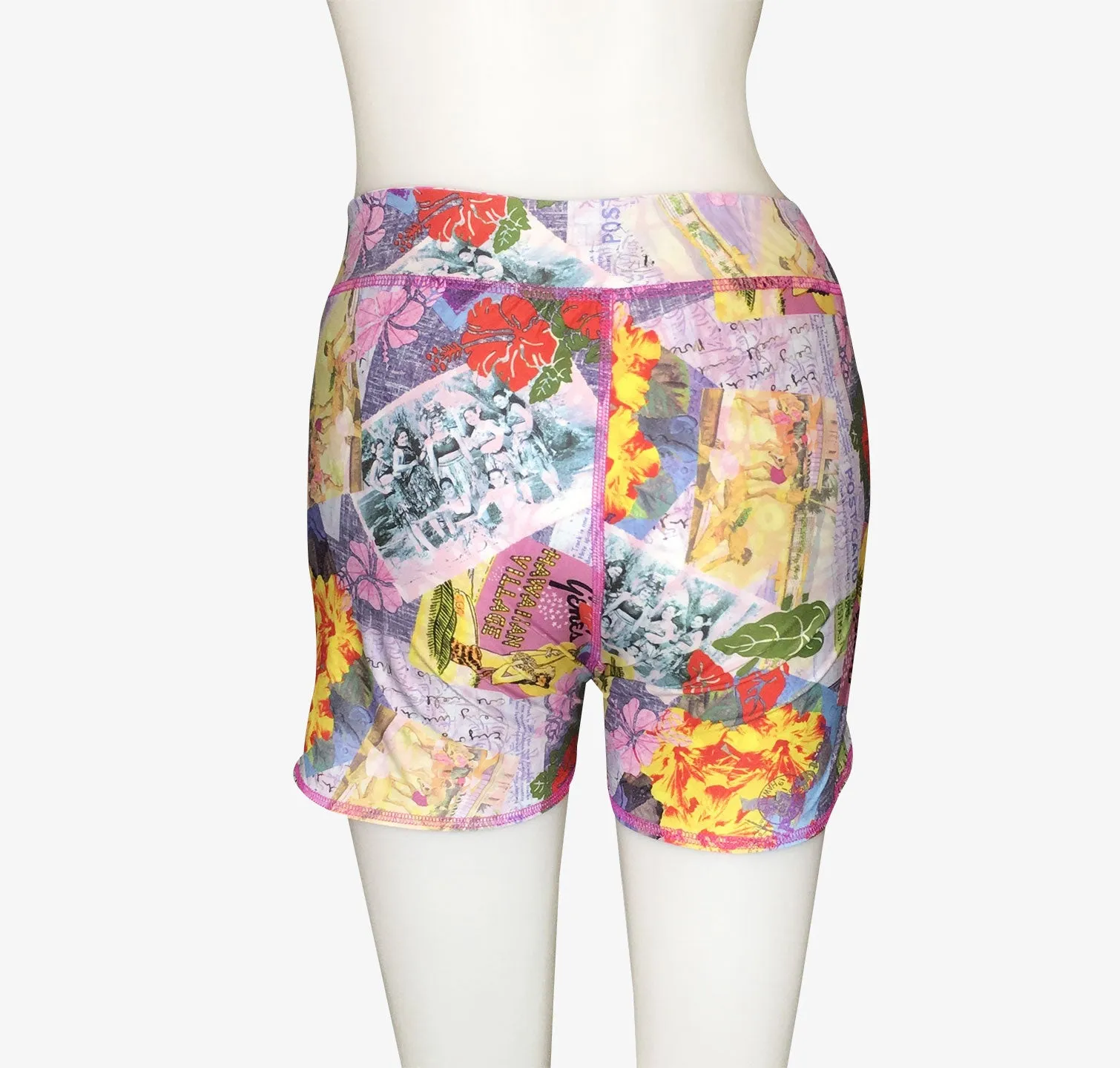 BOYS SHORTS VINTAGE PINK/PINK BATIK