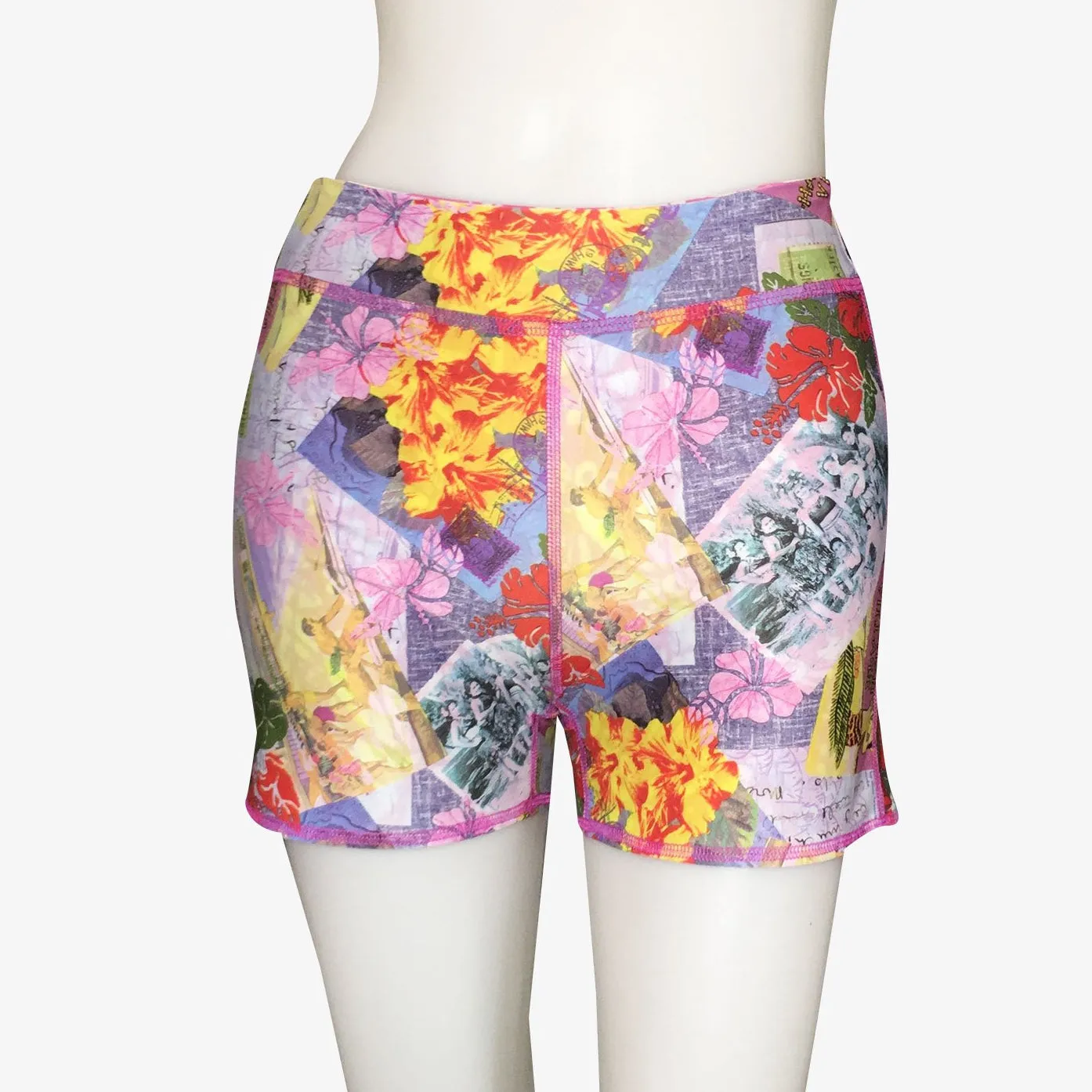 BOYS SHORTS VINTAGE PINK/PINK BATIK