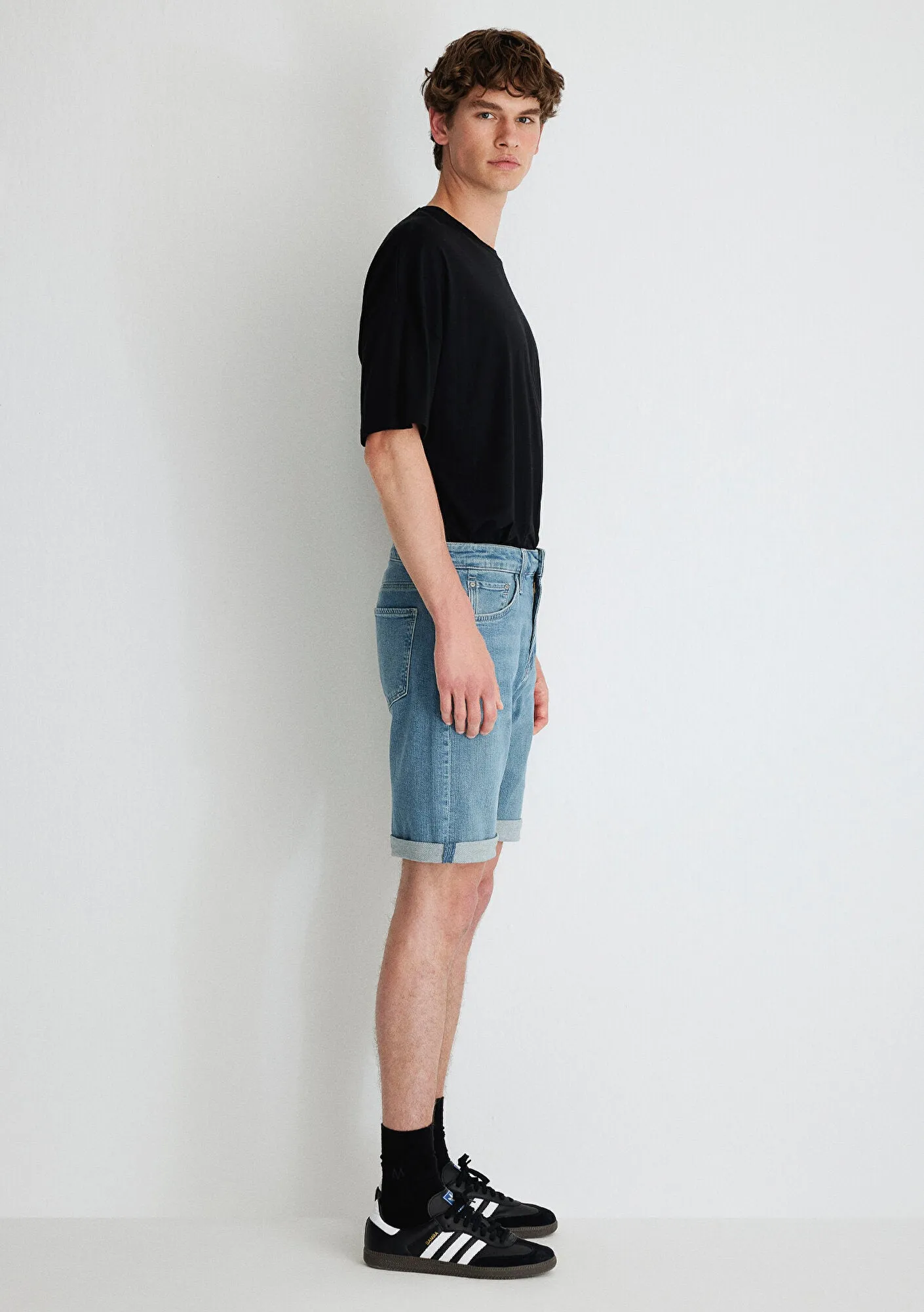 Brian Mid Vintage Comfort Jean Shorts