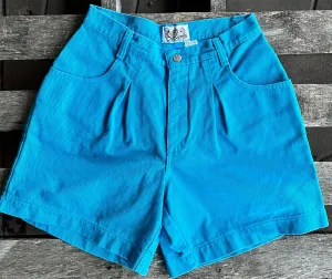 Bright Blue Vintage Sasson Shorts