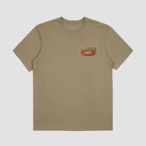 Brixton Clayburn Tailored T-Shirt Oatmeal