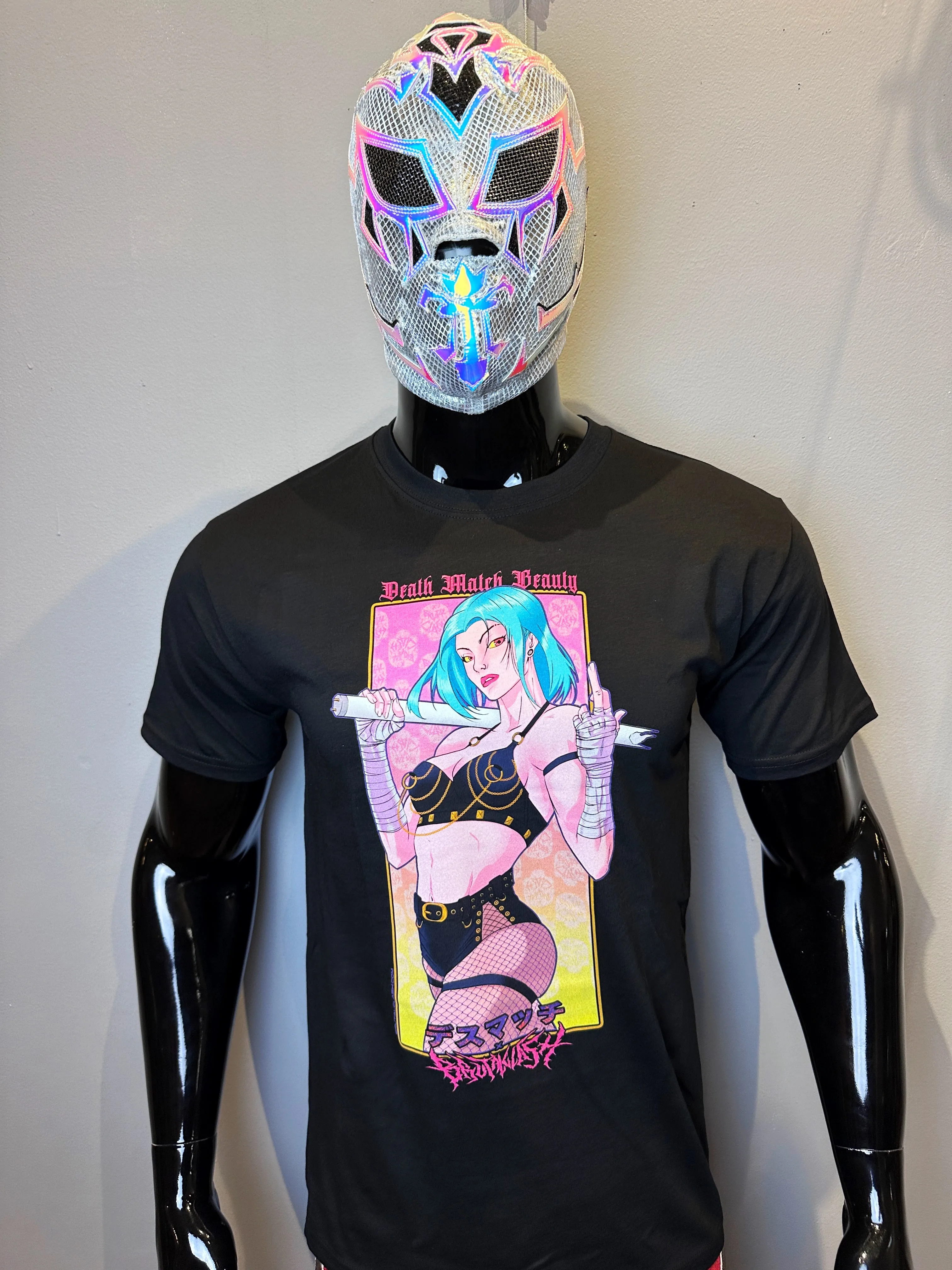 BRUTAL CLASH "DEATH MATCH BEAUTY" t-shirt