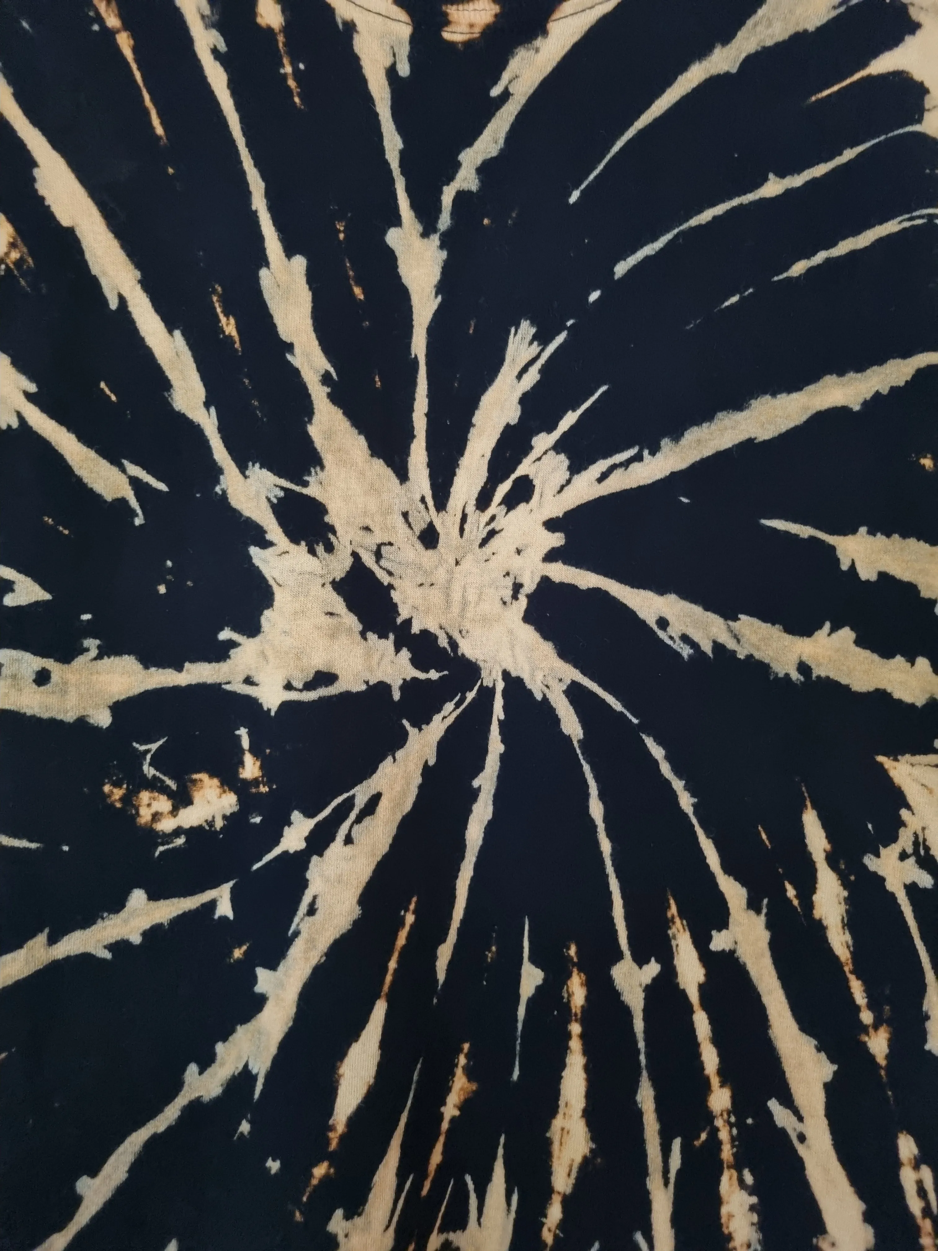 Build Your Hand Designed Fitted Bleach Tie-Dye Camisole Top