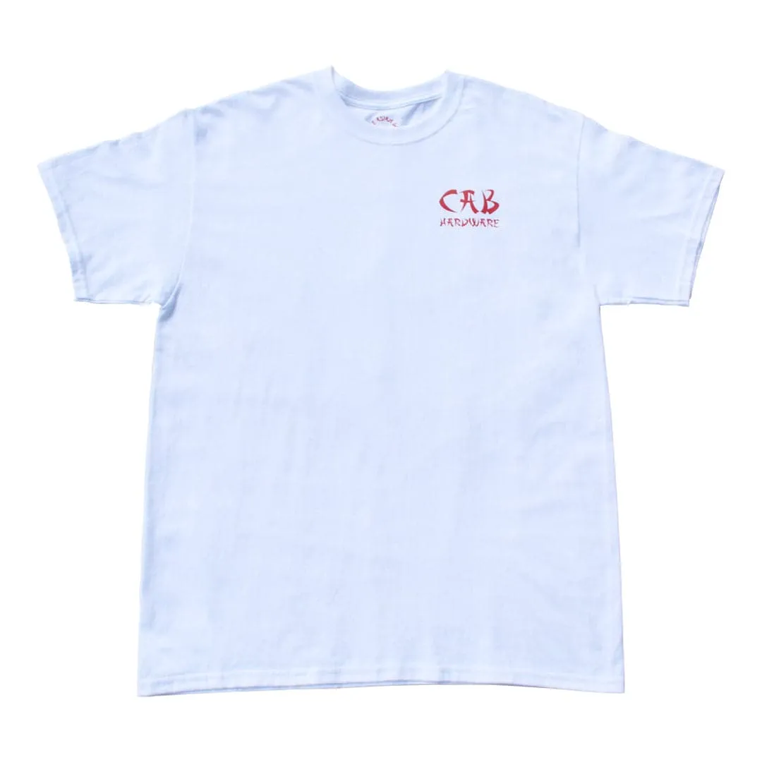 CAB 'Hot Meal Takeaway' T-Shirt (White)