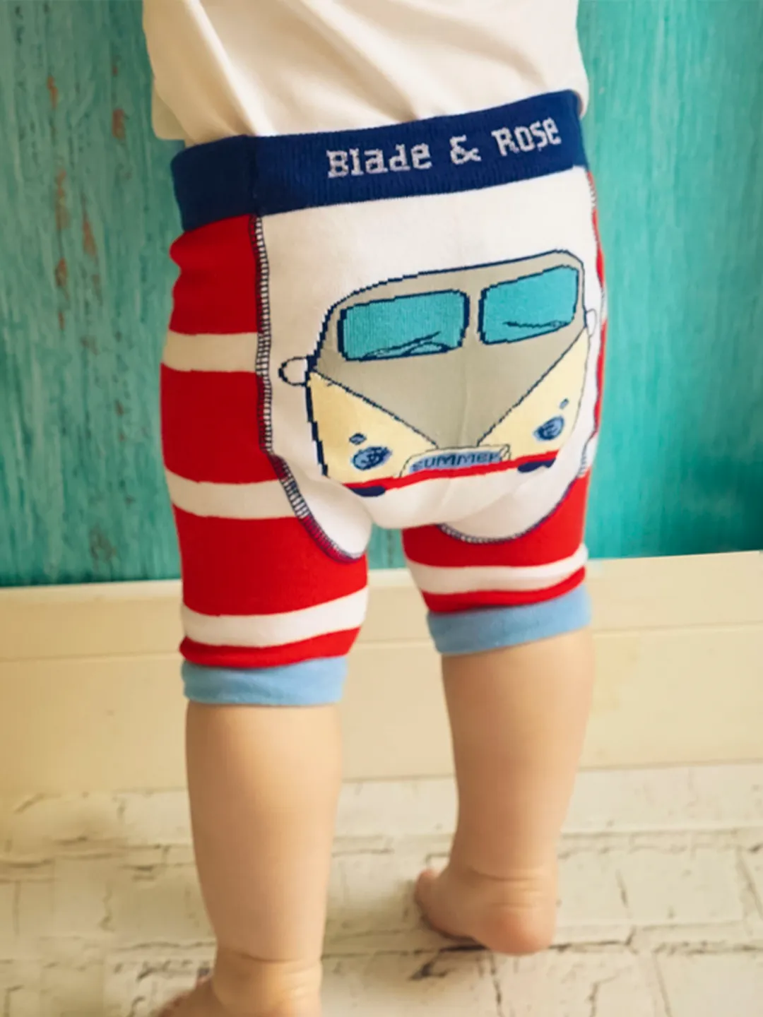 Campervan Shorts 0-6 Months