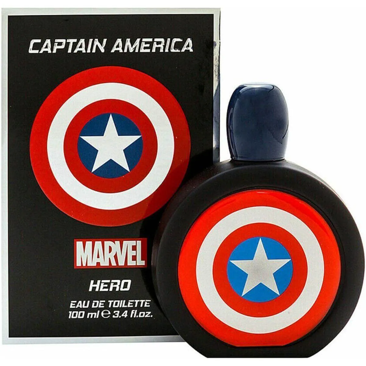 Captain America Hero by Marvel cologne for men EDT 3.3 / 3.4 oz New in Box