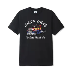 Cash Only X Venture 'Truck' T-Shirt (Black)
