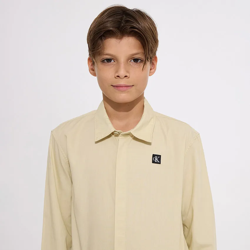 Ceremony Poplin Shirt - Light Green