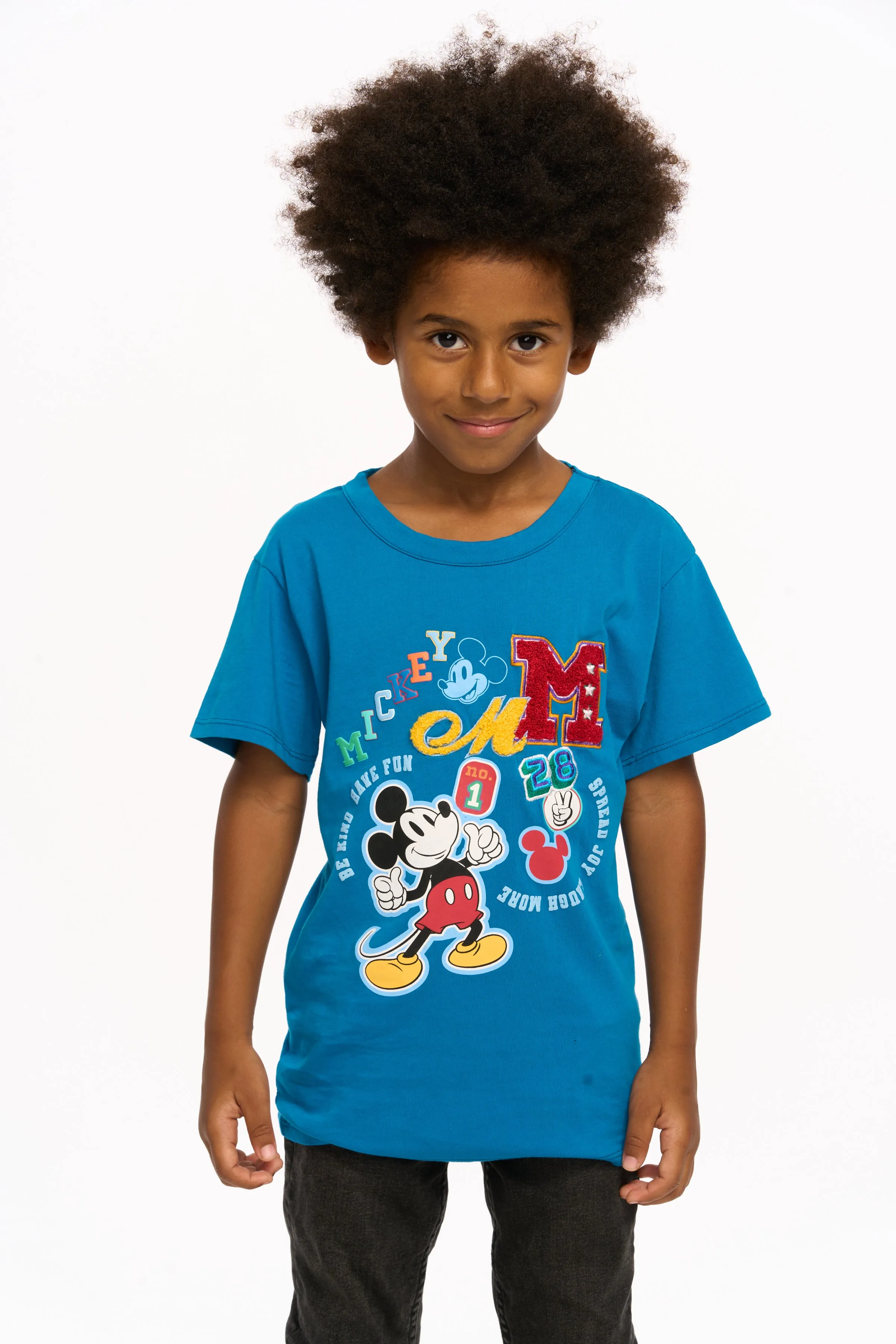 Chaser Mickey Mouse Varsity Mickey Tee