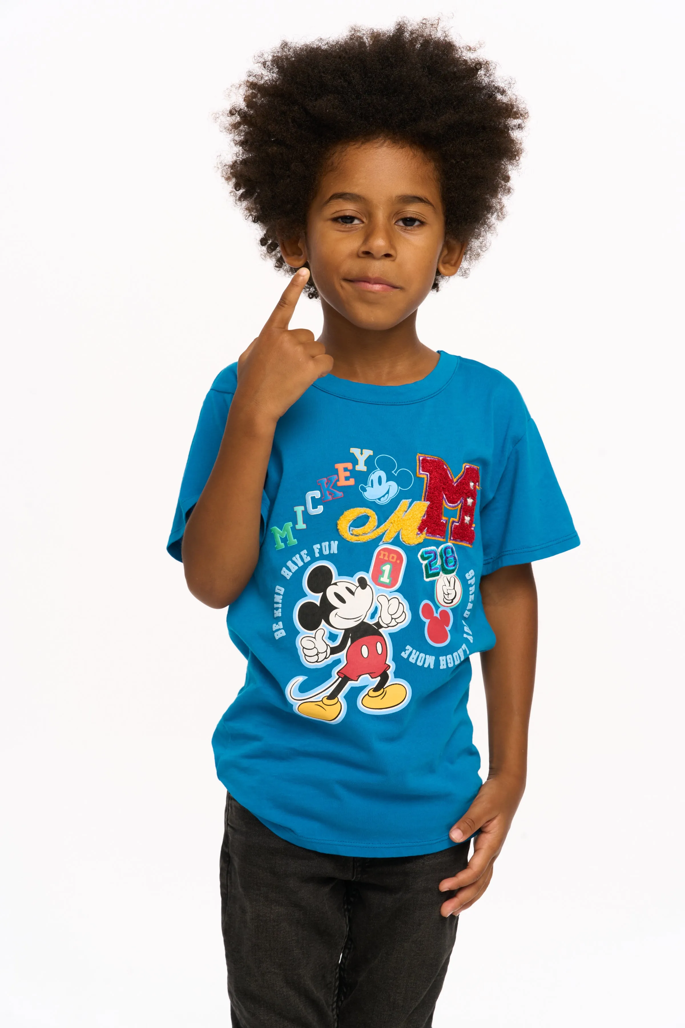 Chaser Mickey Mouse Varsity Mickey Tee