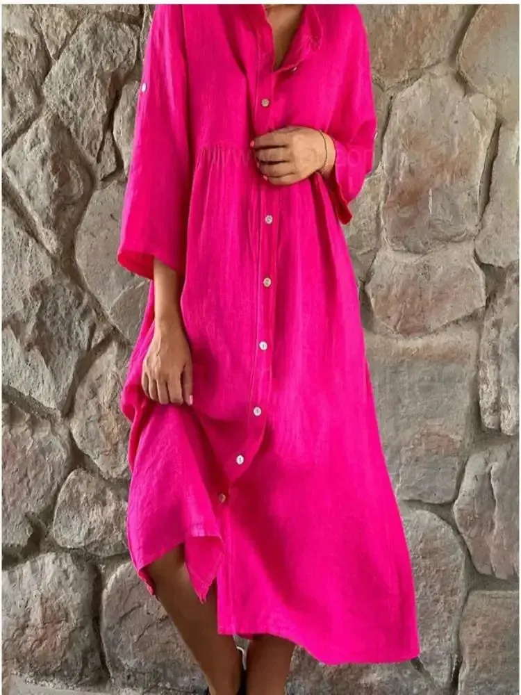Chaya - Cotton linen dress