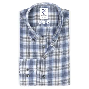 Checkered linen shirt