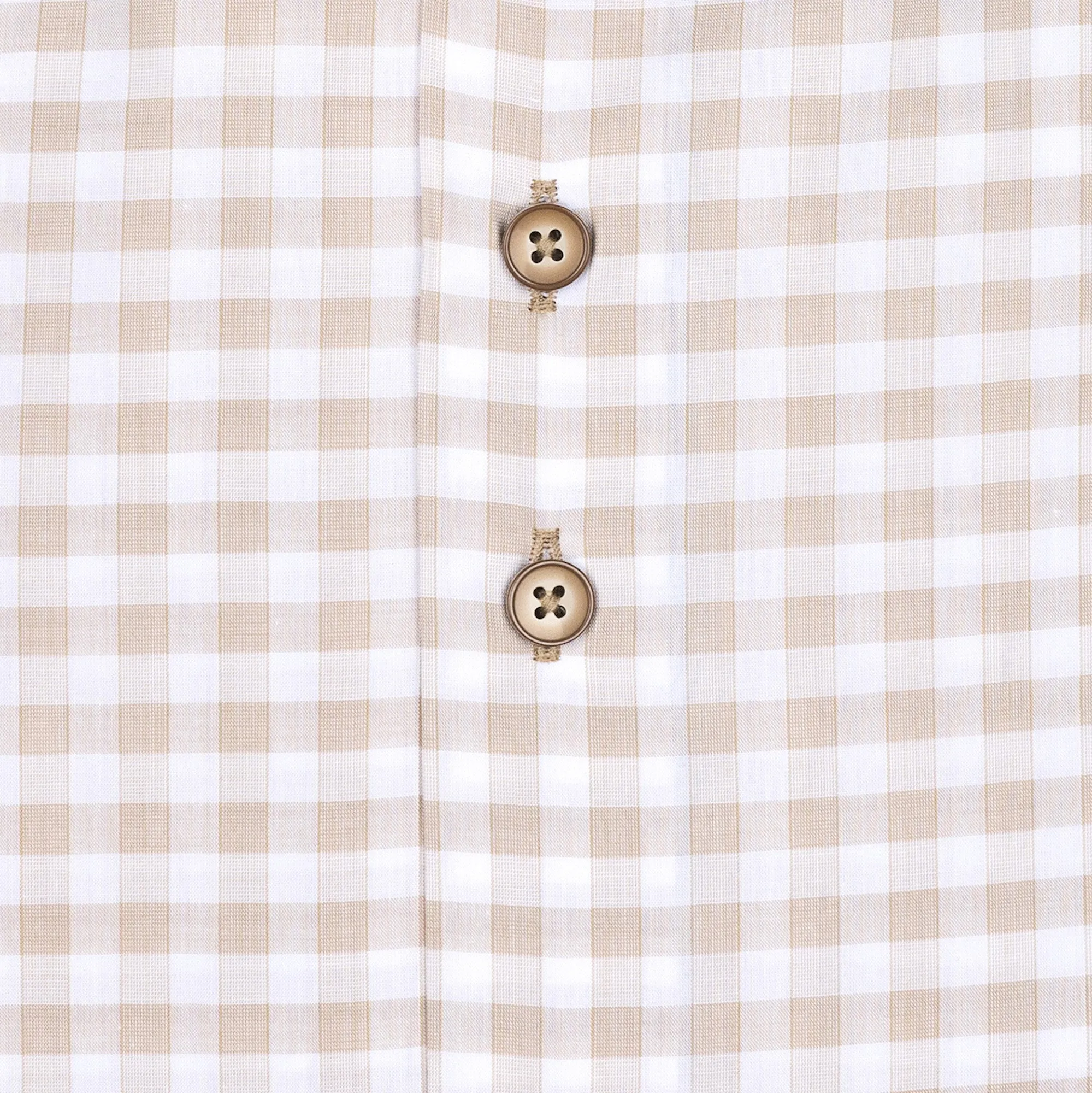 Checkered tencel blend shirt