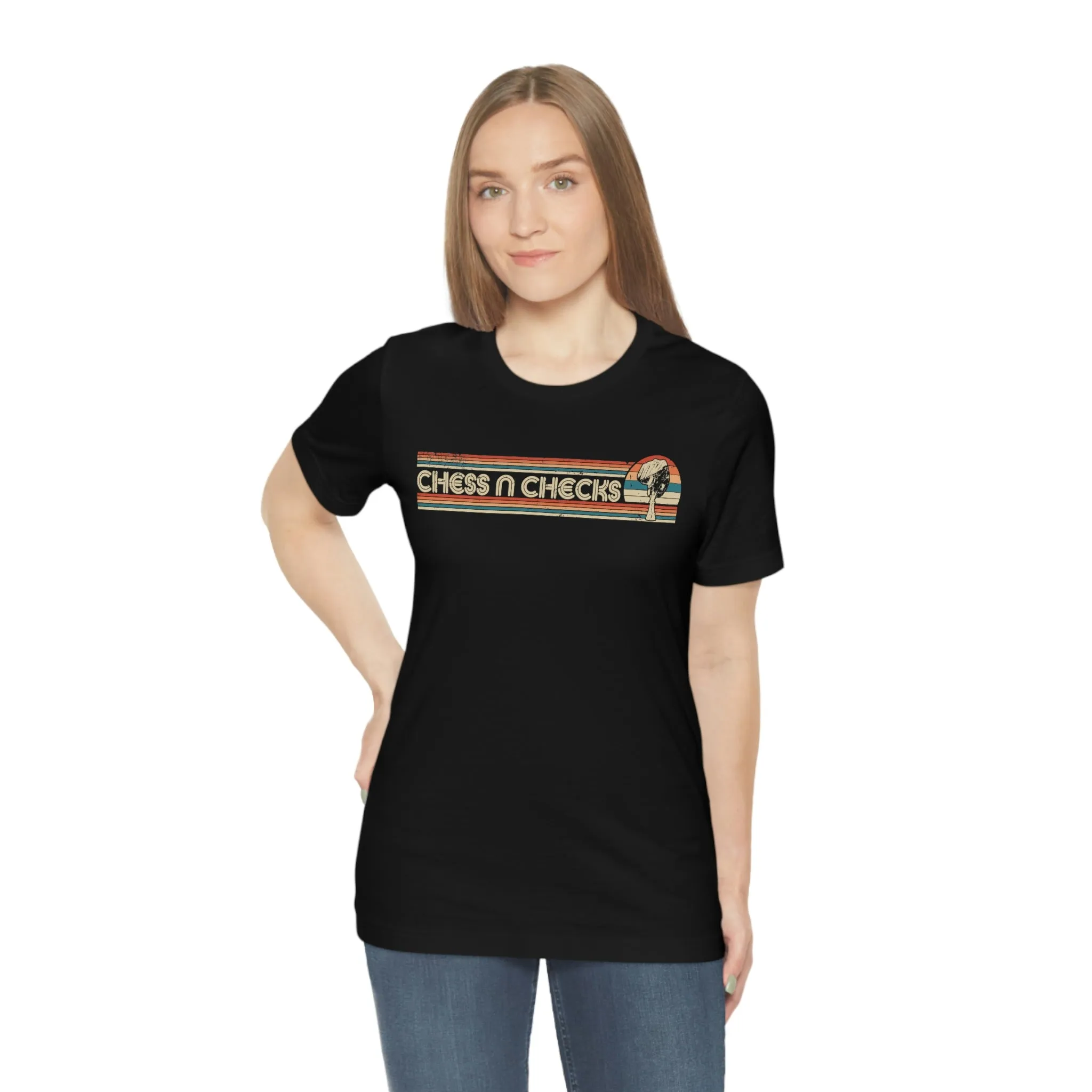 Chess N Checks "Retro" Short Sleeve Tee