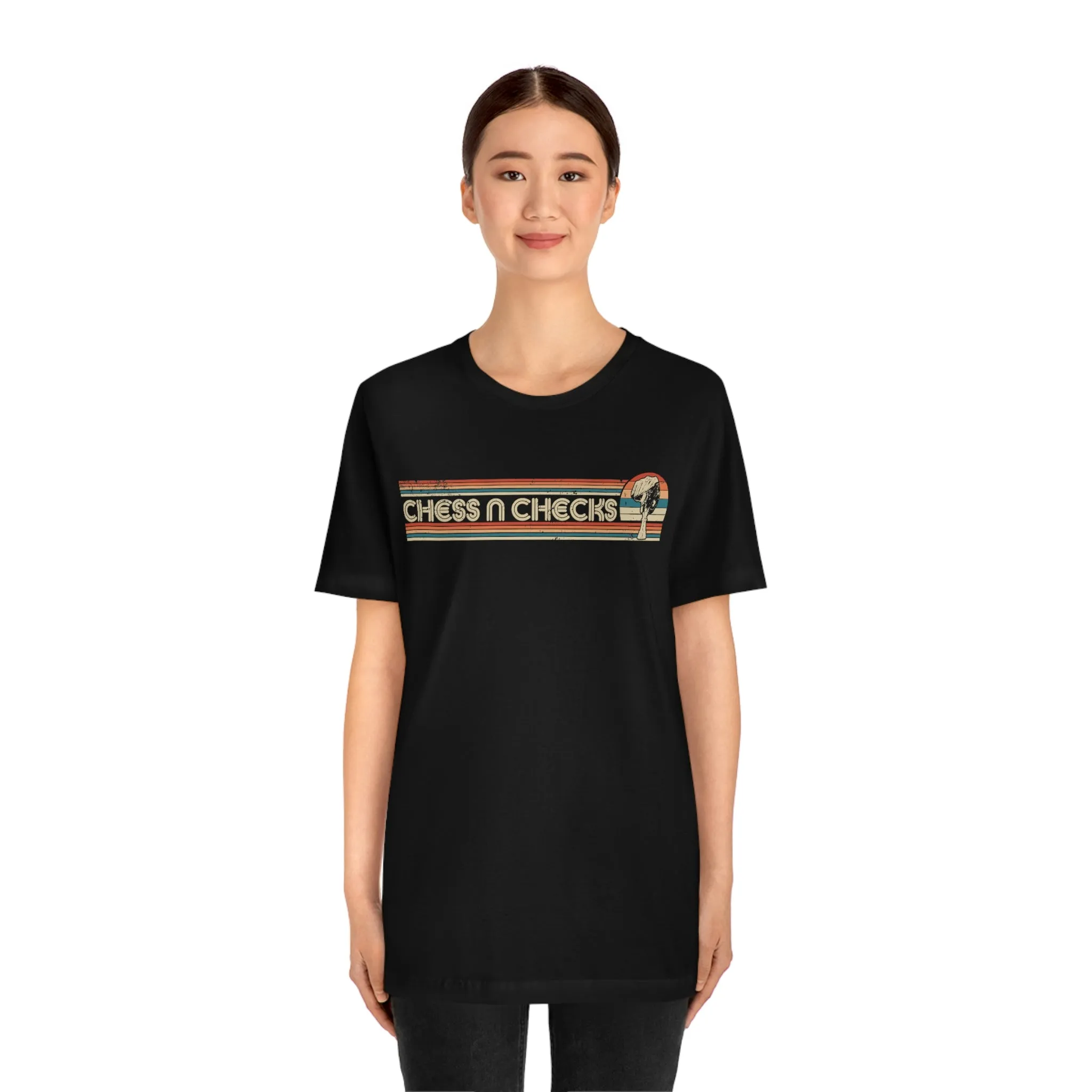 Chess N Checks "Retro" Short Sleeve Tee
