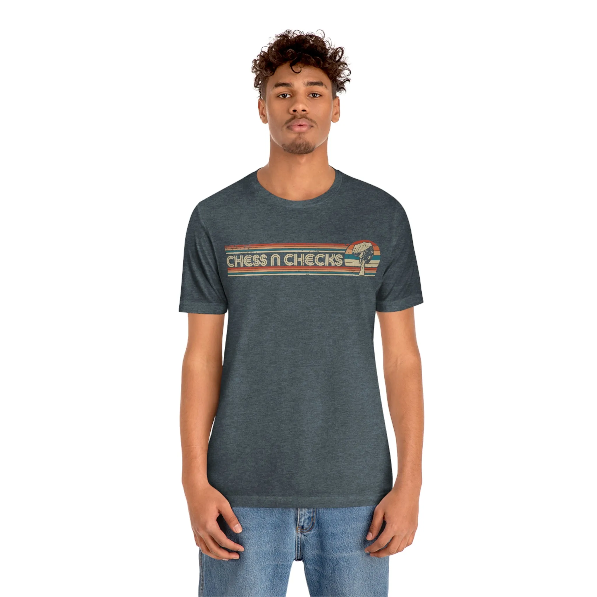 Chess N Checks "Retro" Short Sleeve Tee