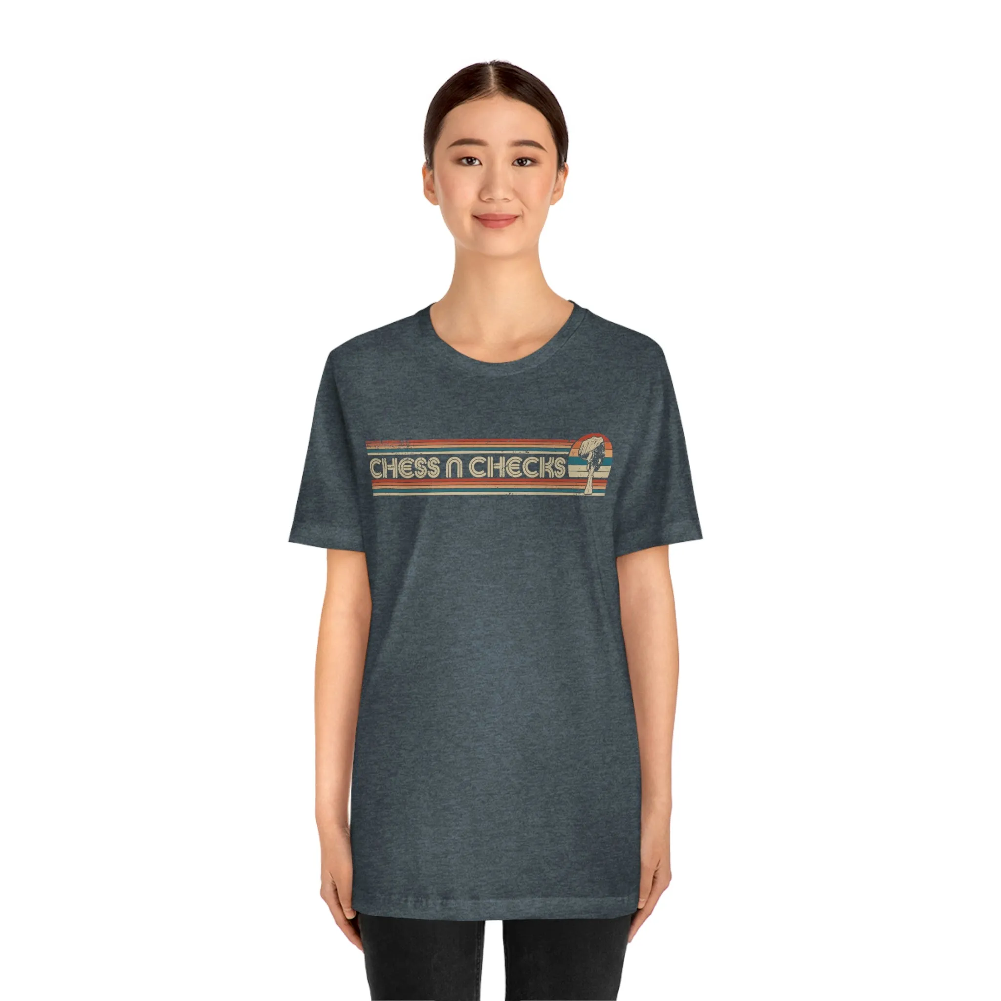 Chess N Checks "Retro" Short Sleeve Tee