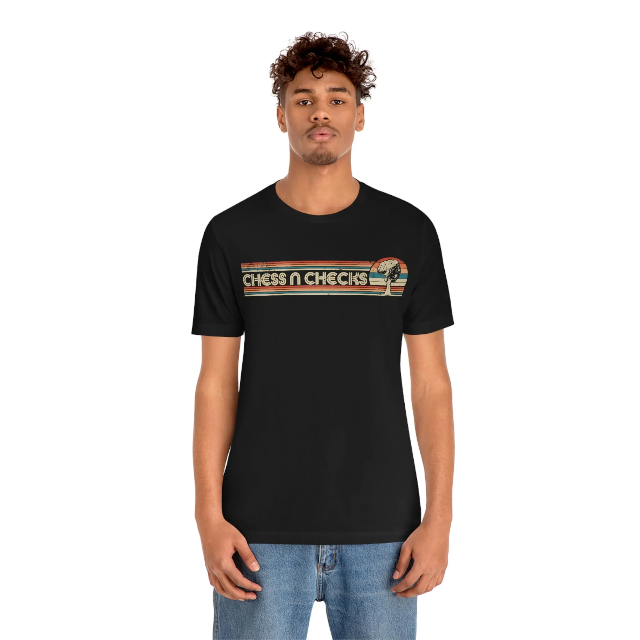 Chess N Checks "Retro" Short Sleeve Tee