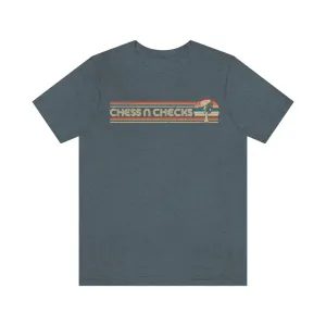Chess N Checks "Retro" Short Sleeve Tee