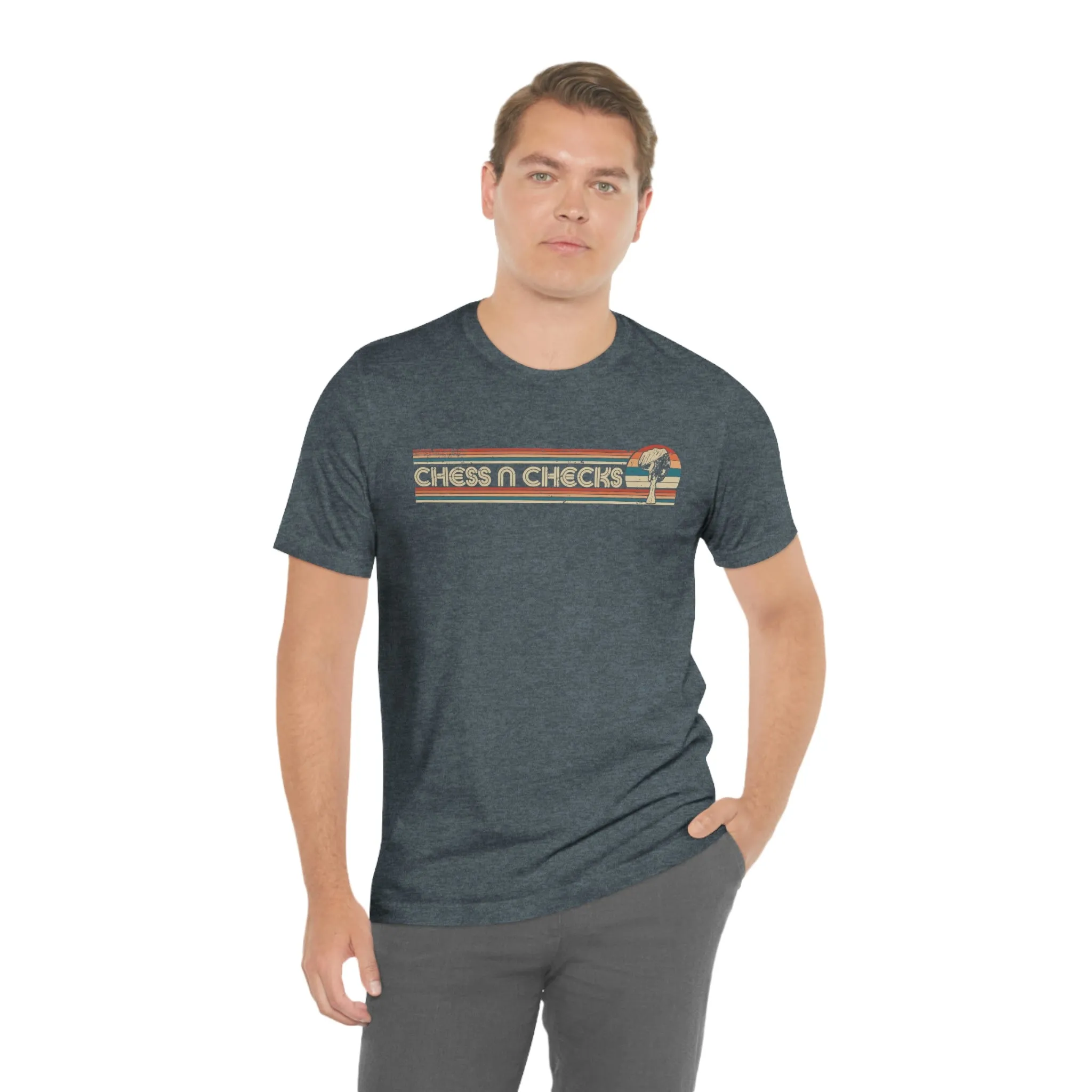 Chess N Checks "Retro" Short Sleeve Tee