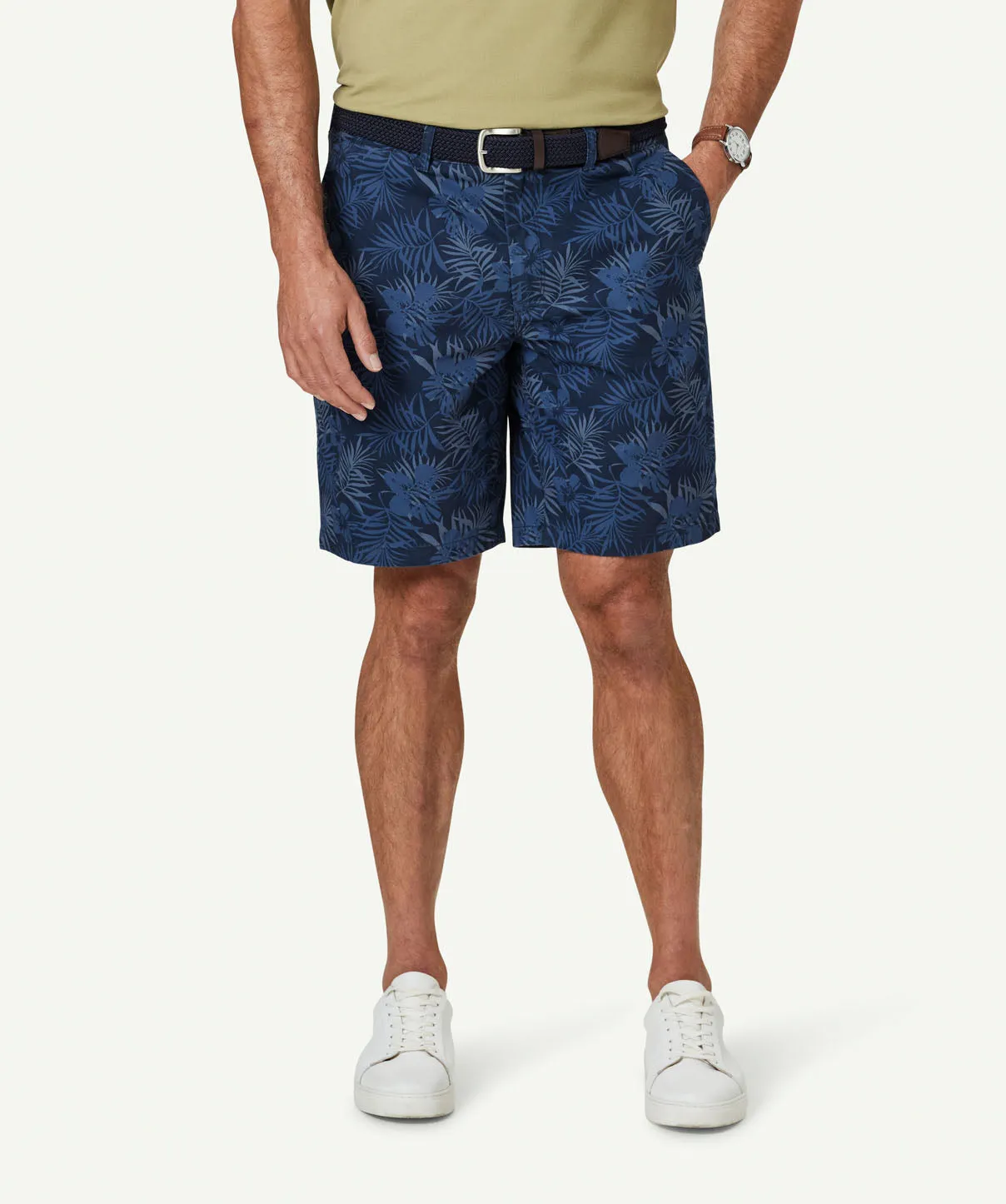 Chic Resort Print Shorts