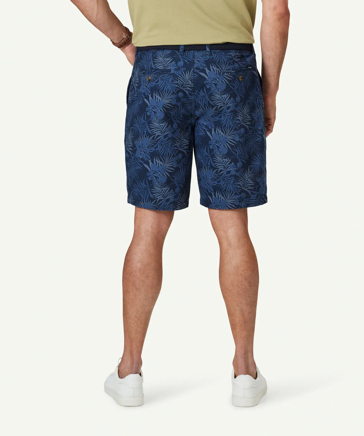Chic Resort Print Shorts